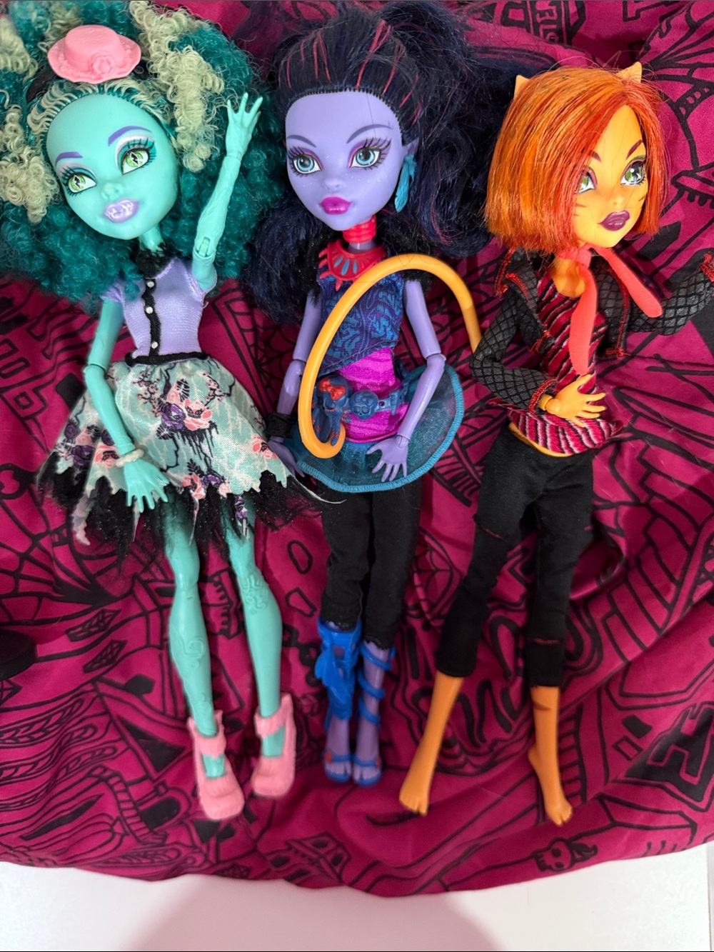 G1 Monster Dolls x3